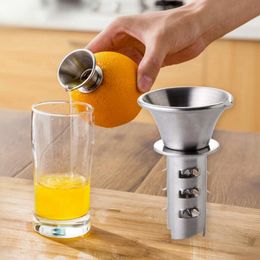 Manual Lemon Squeezer Manually Squeezers Orange Juicer Fruit Vegetable Tools Kitchen Accessories Stainless Steel