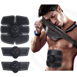 EMS Abdominal Muscle Trainer Massage Stimulator Exercise Slim Body Vibration Machine Loss weight Smart Fitness Equipment