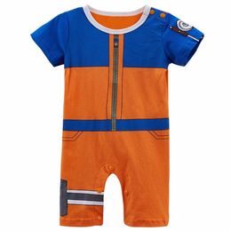Baby Boy Uzumaki Funny Cute Infant Playsuit Naruto Costume Romper 24m J190524 - 2019 boys and girls roblox game stardust ethical funny t shirt kids summer short sleeve tops baby cartoon tees from kidsshow 417 dhgatecom