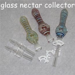 hookah 10mm Nectar Quartz Tips Drop Tester Straws Tube Tip Mini Dab Straw Nectar Pipes for Smoking