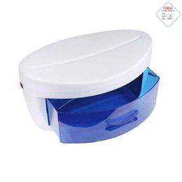 Steriliser For Nail Art Tools UV Disinfection Cabinet For Hairdressing Tools Ultraviolet Light Steriliser Box Manicure Equipment (white)