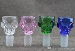 Color pastern bone head. Wholesale Glass Hookah, Glass Water Pipe Fittings, Free Shipping