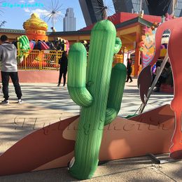 Park Street Cactuses Inflation Event Parade Inflatable Cactus Funny Green Plants Show