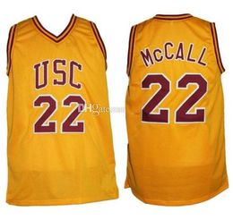 Omar Epps Quincy McCall 22 USC College Career Love and Basketball Jersey Retro Men's Stitched Custom Any Number Name Jerseys Top Quality