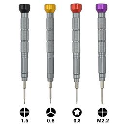 High Quality S2 Precision Screw Driver M2.2 Middle Plate 0.6Y Triwing 0.8 Pentalobe PH00 Screwdriver for iPhone Mobile Phone Repair Tools