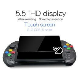 Powkiddy X15 Andriod Handheld Game Console Nostalgic host 5.5 INCH 1280*720 Screen quad core 2G RAM 32G ROM Video Player