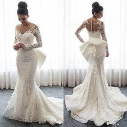 modest wedding dresses long sleeve saudi arabia wedding gowns lace applique robes de marie with removable skirt