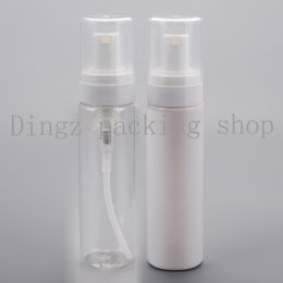 50 X 80ml empty transparent/white soap dispenser pump bottles/container foam plastic bottle,makeup cosmetic packaging cleaning