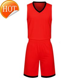 2019 New Blank Basketball jerseys printed logo Mens size S-XXL cheap price fast shipping good quality Red R002AA1