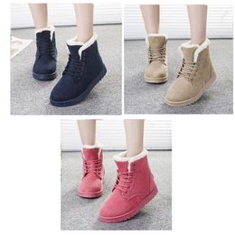 Top Winter European and American snow boots street Martin boots with foreign trade large size cotton women's shoes to keep warm boot