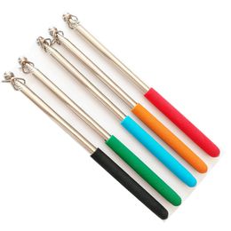 1 Metre rubber coated slab guide pole stainless steel telescopic pole adjustable extendable pointer guide rod telescopic rod