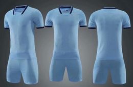 Top 2020 Customised Soccer Tops With Shorts Football wear Custom Blank Team Soccer Jerseys Sets Training Short Running soccer uniform yakuda