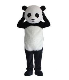 Professional Wholesale New Version Chinese Giant Panda Mascot Costume Christmas Mascot Costume Free Shipping