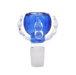 Factory direct sales of coloured glass pipe fittings glass pipe glass bowl water bottle cigarette holder