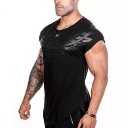 Men Sleeveless T Shirt Squirrel Hunter 100/% Cotton Bodybuilding T Shirt