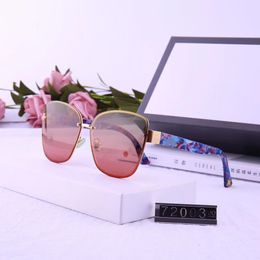 Luxury-Sunglasses - Frameless Lady's Plate Tide Polarization Sunglasses Polaroid High Definition Polarization Legs 72003