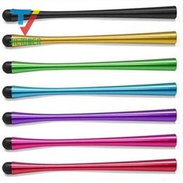 Canton Tower waistline metal Small pretty waist stylus capacitive pen touch pen good feeling for all tablet touch-precision 100pcs/lot