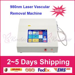 Clinic Laser Spider Veins Removal Machine Vascular Relieve Treatment 980nm Wavelength Diode Laser Varicose Blood Vessel Removal Device