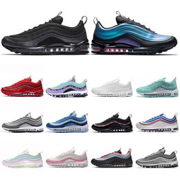 Auténtico Nike Air Max 97, Zapatos De Basquet Para Ni os