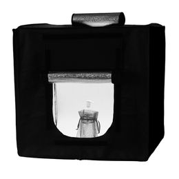 Freeshiping 60*60*60cm Photographed Light Box Light Box Photography Equipment For Product Shoot Foldable Lightbox Mini LED Tabletop Shooting