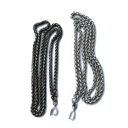 -Cadeia colar de cordão para Vape Mico Pod voopoo arrastar Nano pods titular Metal String tem thread loop anexo varejo embalagem DHL