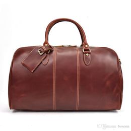 leather overnight bag nz