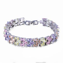 2020 New crystal bracelet multilayer zircon bracelet fashion brilliant Jewellery for party wedding gift fashion Jewellery