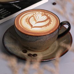 Elegant European Tea Cup Set And Saucer Top Grade Ceramic Coffee Cup Afternoon Tea Coffee Mug Drinkware Home Decor