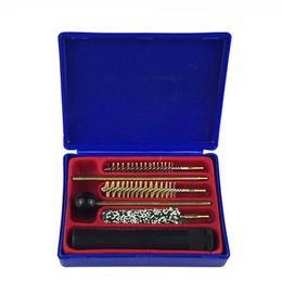 Universal Pistol Gun Cleaning Kit Tools Set Brushes Rifle Cleaner with Durable Plastic Storage Case261z