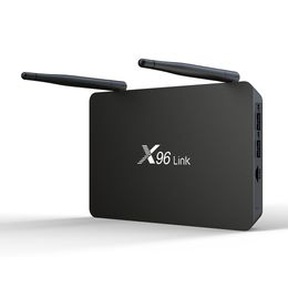 X96 Link android 7.1 Amlogic S905W smart tv box 2GB 16GB 100M LAN 2.4G+5G Brand wifi 4k media player