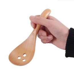 Japanese style wooden spoon drink porridge noodle soup spoon hotel household spoon