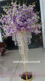 New style Flower pot shape decoration acrylic stage wedding backdrop stand decor1041