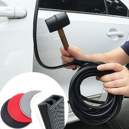Universal 4PCS Car Door Edge Guard Strip Scratch Protector Anti-collision Trim
