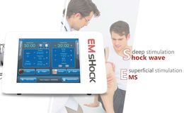 EMSHOCK ! 2 in 1 Shock wave Therapy Combines EMS Muscle Stimulator System For Better Physiotherapy With CE Approvaled