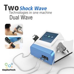 Body Pain Reduction Shockwave Therapy Machine Health Gadgets Erectile Dysfunction Shock Wave Equipment With Electromagnetic and Pneumagnetic Handles