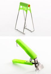 Creative Kitchen Tools Multi-purpose Stainless Steel Pick-up Bowl Clip Set Bowl holder anti-hot holder