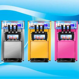 high-quality commercial desktop Italian soft ice cream machine ice cream machine 1200w
