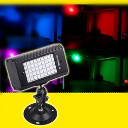USB 5V 45 LED RGB Flash Strobe Sound Active Disco DJ Party Lights Holiday Christmas Club Bar Mini LED Stage Lighting Effect