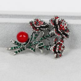 Wholesale- bouquet of flowers, European and American popular explosive plant dresses, hollow out high-grade Brooch for Christmas flowers