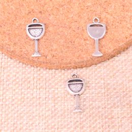 156pcs Charms wine glass 20*9mm Antique Making pendant fit,Vintage Tibetan Silver,DIY Handmade Jewelry