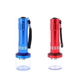 Newest Aluminium Electric Herb Grind Spice Miller Cigarette Grinder Crusher Tobacco Grinding Portable Innovative Design Smoking Tool DHL Free