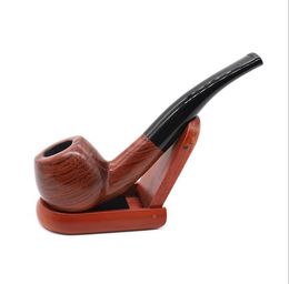 New Red Sandalwood 145mm Pipe Removable Portable Tobacco Wholesale in 2019