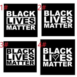 16 types New Styles Anti-racism car stickers Protest slogan Bumper Sticker Black Lives Matter Decal for Car Styling Vehicle Paster