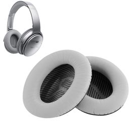 Replacement Ear Cushions for B Quiet Comfort 35 (QC35) and QuietComfort 35 II (QC35 II) Headphones.QC35 earphone ear pads with gasket.
