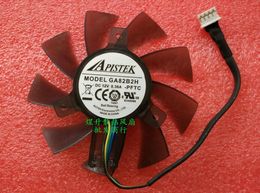 Original apistek ga82b2h DC12V 0.36A hole pitch 3.8 * 3.8cm 4-wire video card fan