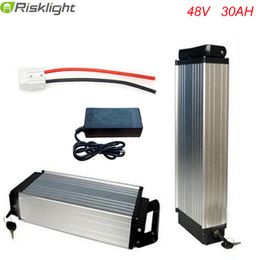 electric bike lithium 1000w 48v rear rack battery 48V 30Ah for 48v Bafang/8fun 1000w midcenter drive motor For LG 18650 Cell