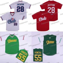 Baseball Jerseys 28 Bo Jackson Memphis Chicks Kenny Powers Mermen Charros Bad News Bears #12 Tanner Boyle Kelly Leak Movie 1976 Chico's Bail Bonds Jerseys