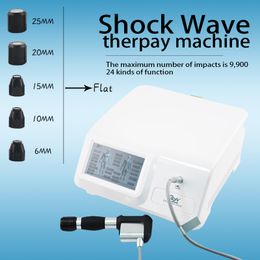 SW20S pneumatic air pressure shockwave therapy machine with 24 sets protocol for body slimming weight loss belly fat removal