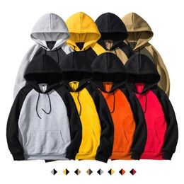 Designer Sweatshirts Contrast Casual Hoodies Unisex Jackets DIY Street Hooded Coat Long Sleeve Fashion Hip Hop Outwear Jumper Pullover C6473