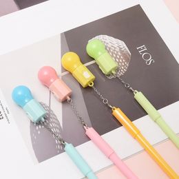 New light bulb pendant neutral pen creative fashion student signature pen desk lamp pen wholesale